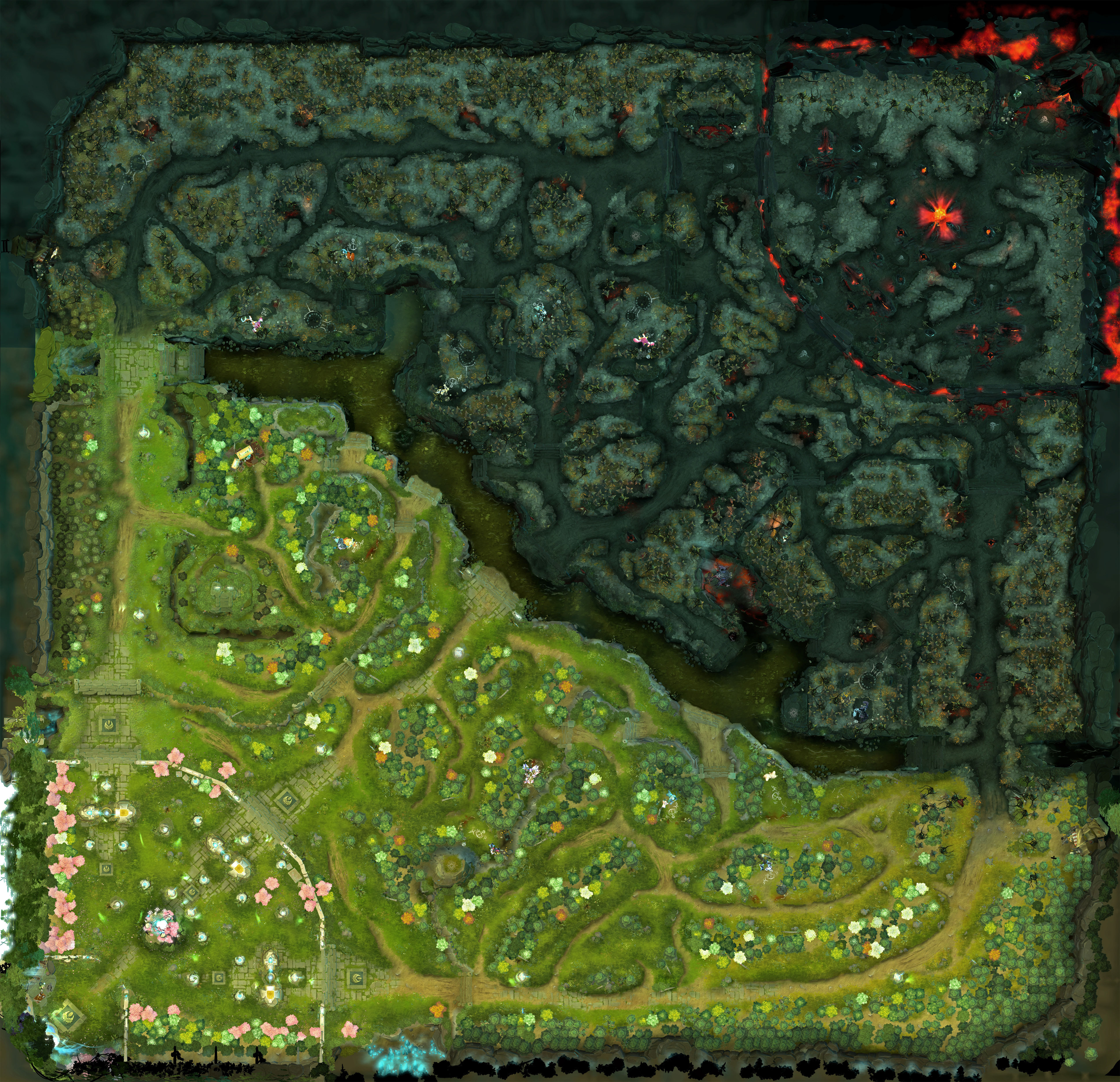 Dota 2 Interactive Map